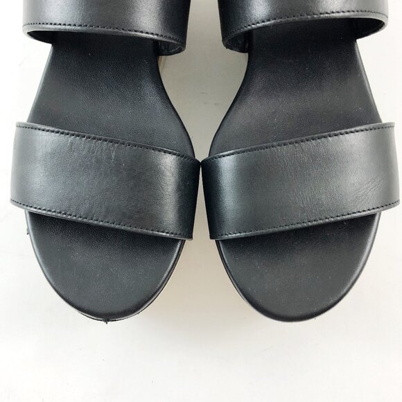 VIA SPIGA Neza Platform Leather Sporty Strappy Sandals 6.5 US/36.5 EU - Picture 8 of 12